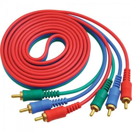 Cabo Video Componente 3RCA Macho X 3RCA Macho CBVC0003 5M STORM Menor preço em Cabo Video Componente 3RCA Macho X 3RCA Macho CBVC0003 5M STORM