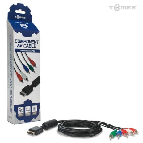 Cabo Video Componente para PS1/PS2/PS3 - Tomee - Xd Menor preço em Cabo Video Componente para PS1/PS2/PS3 - Tomee - Xd