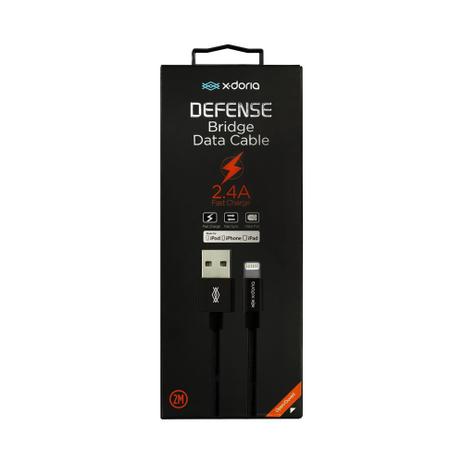 Cabo X-Doria Defense Metálico Lightning 2 Menor preço em Cabo X-Doria Defense Metálico Lightning 2