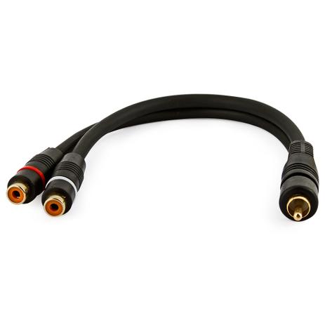 Cabo Y - 1 RCA Macho para 2 RCA Fêmea - Outras Menor preço em Cabo Y - 1 RCA Macho para 2 RCA Fêmea - Outras