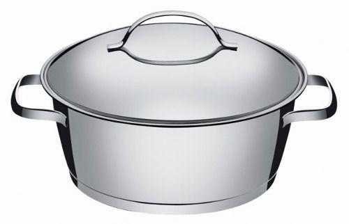 Caçarola 4L Inox Tramontina Rasa 24cm Allegra Fundo Triplo Menor preço em Caçarola 4L Inox Tramontina Rasa 24cm Allegra Fundo Triplo