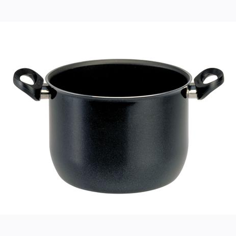 Caçarola Alta Firenze Alumínio Antiaderente 24 cm Preta Ballarini Menor preço em Caçarola Alta Firenze Alumínio Antiaderente 24 cm Preta Ballarini