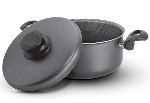 Caçarola Antiaderente com Alças Paris Tramontina - Preto / 18 Cm / 2.0 Lt Menor preço em Caçarola Antiaderente com Alças Paris Tramontina - Preto / 18 Cm / 2.0 Lt