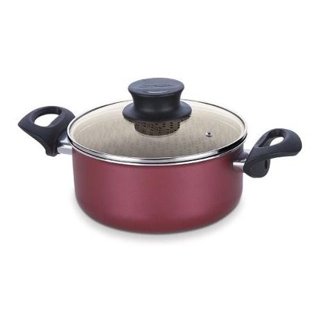Caçarola Antiaderente Paris 18cm Tramontina Menor preço em Caçarola Antiaderente Paris 18cm Tramontina