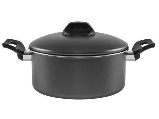 Caçarola Brinox Antiaderente 3,4L 24cm com Tampa - Garlic 7000/360 Menor preço em Caçarola Brinox Antiaderente 3,4L 24cm com Tampa - Garlic 7000/360