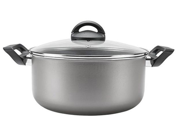Caçarola Brinox Antiaderente 4,5L 24cm com Tampa - Chilli 7014/365 Menor preço em Caçarola Brinox Antiaderente 4,5L 24cm com Tampa - Chilli 7014/365