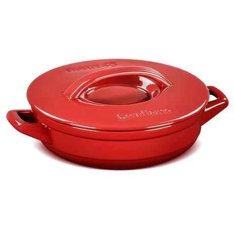 Caçarola Cerâmica Buffet 24Cm Pomodoro Ceraflame Menor preço em Caçarola Cerâmica Buffet 24Cm Pomodoro Ceraflame