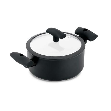 Caçarola cerâmica Hercules 20cm preta Menor preço em Caçarola cerâmica Hercules 20cm preta