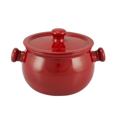 Caçarola Cerâmica Premiere Com Tampa 20cm 4L Pomodoro Ceraflame Menor preço em Caçarola Cerâmica Premiere Com Tampa 20cm 4L Pomodoro Ceraflame