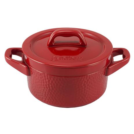 Caçarola Com Tampa 1.5 Litros Cerâmica Martelada Pomodoro Ceraflame Menor preço em Caçarola Com Tampa 1.5 Litros Cerâmica Martelada Pomodoro Ceraflame