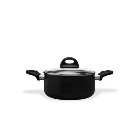 Caçarola com Tampa Ceramic Life Smart Plus 20cm Preto Brinox Menor preço em Caçarola com Tampa Ceramic Life Smart Plus 20cm Preto Brinox