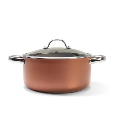 Caçarola com Tampa Curry 20cm Cobre Brinox Menor preço em Caçarola com Tampa Curry 20cm Cobre Brinox