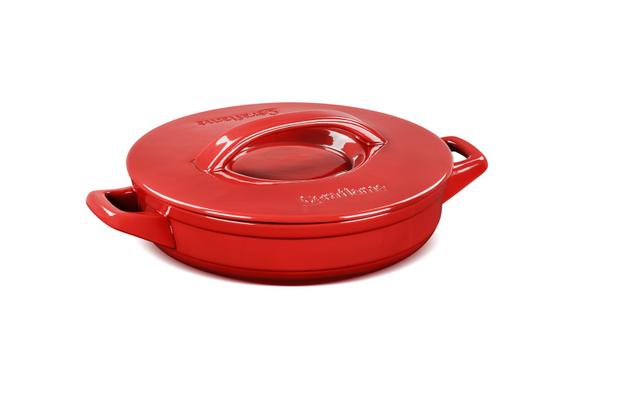 Cacarola de cerâmica ceraflame buffet duo+ 28cm 2500ml - pomodoro Menor preço em Cacarola de cerâmica ceraflame buffet duo+ 28cm 2500ml - pomodoro