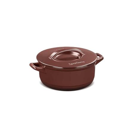 Caçarola Duo+ 18Cm 1500Ml - Chocolate - Ceraflame Menor preço em Caçarola Duo+ 18Cm 1500Ml - Chocolate - Ceraflame