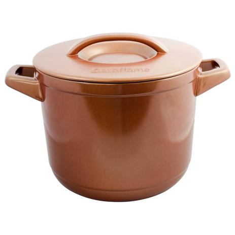 Caçarola Duo+ 24Cm Alta Cobre - Ceraflame - Tommy Design Menor preço em Caçarola Duo+ 24Cm Alta Cobre - Ceraflame - Tommy Design