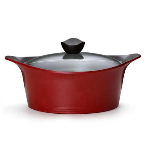 Caçarola em Alumínio 24cm Aeni Neoflam Vermelha Menor preço em Caçarola em Alumínio 24cm Aeni Neoflam Vermelha