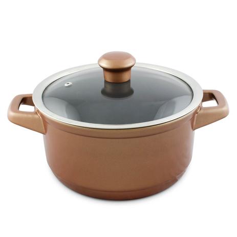 Caçarola Em Cerâmica 20Cm 2.5 Litros Cobre Ceraflame Menor preço em Caçarola Em Cerâmica 20Cm 2.5 Litros Cobre Ceraflame