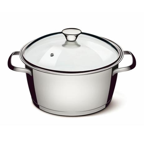 Caçarola Funda Aço Inox Tampa Vidro 1,50 L Allegra Prata Tramontina Menor preço em Caçarola Funda Aço Inox Tampa Vidro 1,50 L Allegra Prata Tramontina
