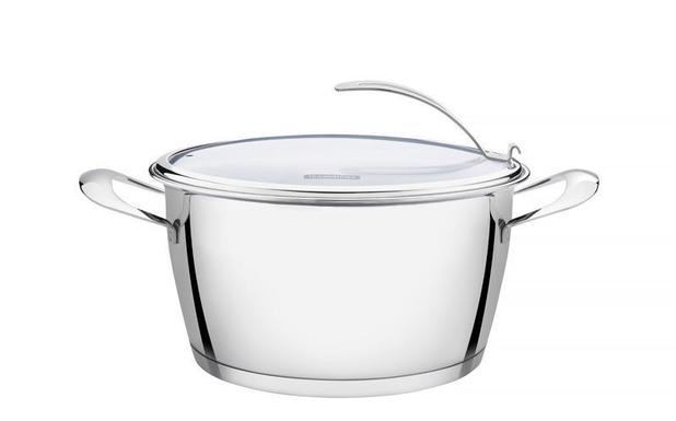 Caçarola Funda em Aço Inox Com Tampa de Vidro Tramontina Ventura 16 cm 1,5 Litros 62364/168 Menor preço em Caçarola Funda em Aço Inox Com Tampa de Vidro Tramontina Ventura 16 cm 1,5 Litros 62364/168