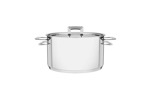 Caçarola Funda em Aço Inox Fundo Triplo Com Tampa Tramontina Brava 24 cm 6,10 Litros 62404/240 Menor preço em Caçarola Funda em Aço Inox Fundo Triplo Com Tampa Tramontina Brava 24 cm 6,10 Litros 62404/240