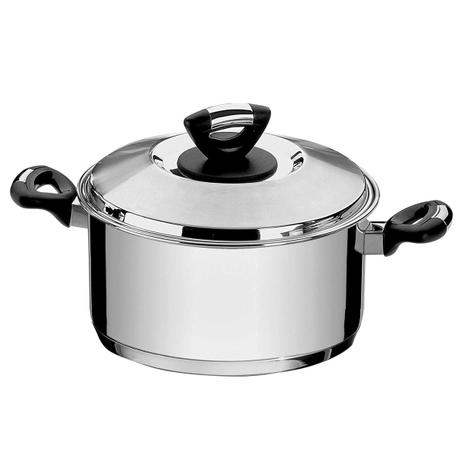 Caçarola Fundo Triplo Tramontina 62724200 20Cm 3.6L Aço Inox Menor preço em Caçarola Fundo Triplo Tramontina 62724200 20Cm 3.6L Aço Inox