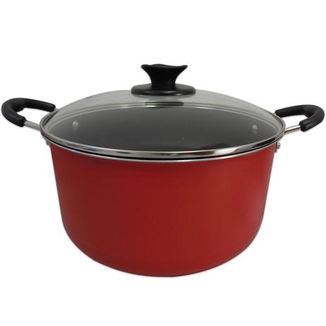 Caçarola Grande Família 26 cm VERMELHA Dona Chefa Menor preço em Caçarola Grande Família 26 cm VERMELHA Dona Chefa