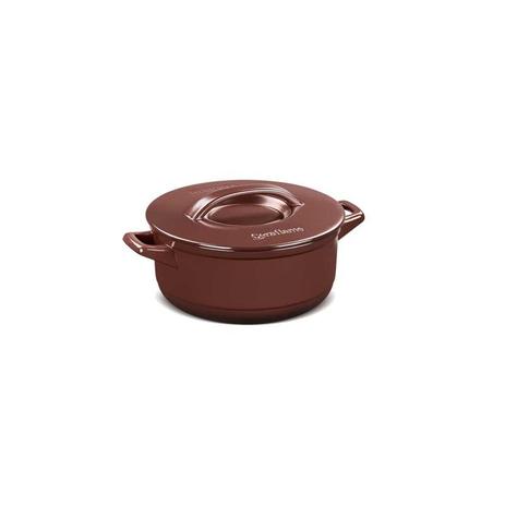 Caçarola Marrom Mini Duo - Ceraflame Menor preço em Caçarola Marrom Mini Duo - Ceraflame