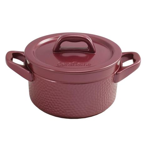 Caçarola Martelada Cerâmica 5 Litros 24cm Rose Gold Ceraflame Menor preço em Caçarola Martelada Cerâmica 5 Litros 24cm Rose Gold Ceraflame