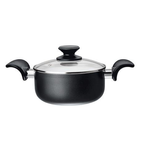 Caçarola Montreal Antiaderente 18cm Preta ALC7152-PT Euro Home Menor preço em Caçarola Montreal Antiaderente 18cm Preta ALC7152-PT Euro Home
