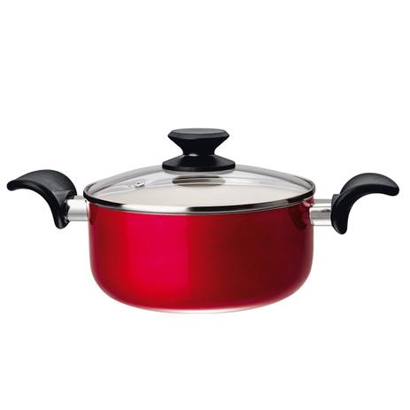 Caçarola Montreal Antiaderente 20cm Vermelha ALC7121-VM Euro Home Menor preço em Caçarola Montreal Antiaderente 20cm Vermelha ALC7121-VM Euro Home