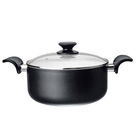 Caçarola Montreal Antiaderente 24cm Preta ALC7060-PT Euro Home Menor preço em Caçarola Montreal Antiaderente 24cm Preta ALC7060-PT Euro Home