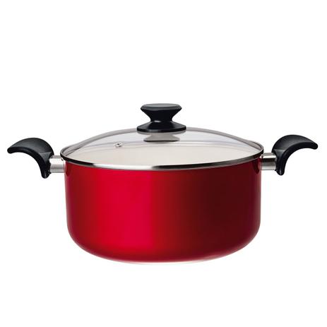 Caçarola Montreal Antiaderente 26cm Vermelha ALC7039-VM Euro Home Menor preço em Caçarola Montreal Antiaderente 26cm Vermelha ALC7039-VM Euro Home