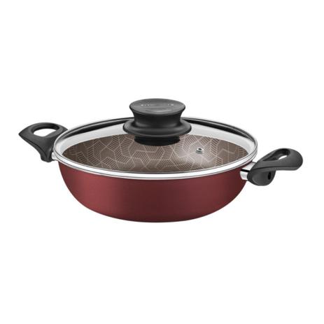 Caçarola Multiuso Paris em Alumínio 24 cm 2,8 L com Revestimento Antiaderente Starflon Max Vermelho Tramontina 28517/724 Menor preço em Caçarola Multiuso Paris em Alumínio 24 cm 2,8 L com Revestimento Antiaderente Starflon Max Vermelho Tramontina 28517/724
