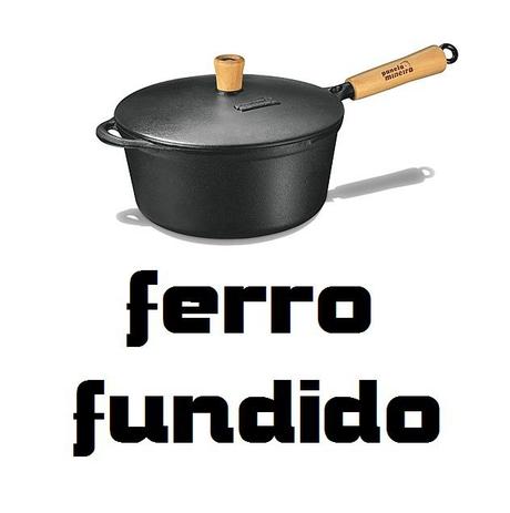 Caçarola Panela de Ferro Fundido Alça Ferro Cabo Madeira 1,7 L Panela Mineira Fumil Menor preço em Caçarola Panela de Ferro Fundido Alça Ferro Cabo Madeira 1,7 L Panela Mineira Fumil