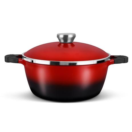 Caçarola Proteus Gourmet Vermelha 24cm MTA Revestimento Ceramico Menor preço em Caçarola Proteus Gourmet Vermelha 24cm MTA Revestimento Ceramico