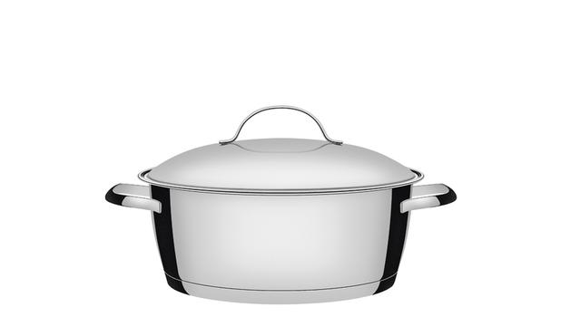 Caçarola Rasa Aço Inox Com Fundo Triplo Ø 24cm Tramontina 62653/240 - Tramontina farroupilha Menor preço em Caçarola Rasa Aço Inox Com Fundo Triplo Ø 24cm Tramontina 62653/240 - Tramontina farroupilha