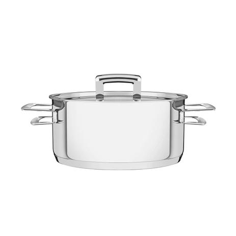 Caçarola Rasa Com Fundo Triplo 1,4 L Inox 62403160 Tramontina Menor preço em Caçarola Rasa Com Fundo Triplo 1,4 L Inox 62403160 Tramontina