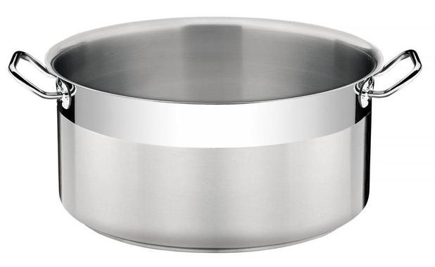Caçarola Rasa com Fundo Triplo sem Tampa Profissional - 35L - Inox - Tramontina Menor preço em Caçarola Rasa com Fundo Triplo sem Tampa Profissional - 35L - Inox - Tramontina