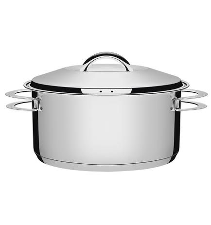 Caçarola Rasa em Aço Inox com Alças Sola - 28 Cm / 7.0 Lt - Tramontina Menor preço em Caçarola Rasa em Aço Inox com Alças Sola - 28 Cm / 7.0 Lt - Tramontina