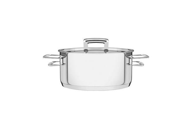 Caçarola Rasa em Aço Inox Fundo Triplo Com Tampa Tramontina Brava 16 cm 1,4 Litros 62403/160 Menor preço em Caçarola Rasa em Aço Inox Fundo Triplo Com Tampa Tramontina Brava 16 cm 1,4 Litros 62403/160