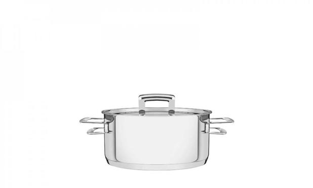 Caçarola Rasa Inox 16cm Brava Tramontina 62403160 Menor preço em Caçarola Rasa Inox 16cm Brava Tramontina 62403160