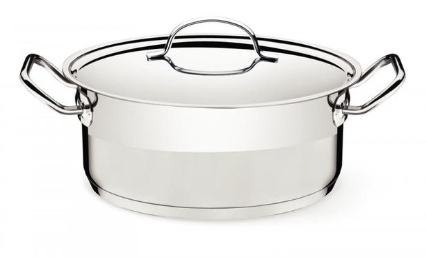 Caçarola Rasa Inox 28cm Professional Tramontina 62623280 Menor preço em Caçarola Rasa Inox 28cm Professional Tramontina 62623280