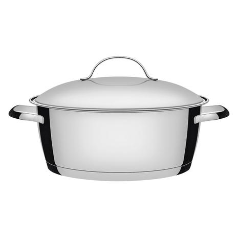 Caçarola Rasa Tramontina Allegra 62653240 24cm 4.2L Inox Menor preço em Caçarola Rasa Tramontina Allegra 62653240 24cm 4.2L Inox