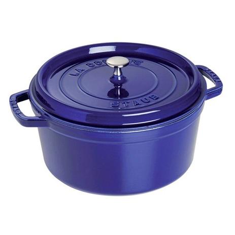 Cacarola redonda 22 cm azul marinho - Staub Ferro Menor preço em Cacarola redonda 22 cm azul marinho - Staub Ferro