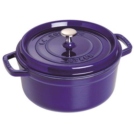 Caçarola redonda de ferro fundido staub 24cm azul marinho é boa?