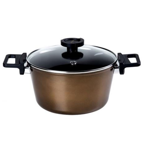 Caçarola Reverse 20cm Alumínio Antiaderente Cor Ouro - Neoflam Menor preço em Caçarola Reverse 20cm Alumínio Antiaderente Cor Ouro - Neoflam