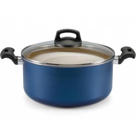Caçarola Teflon Antiaderente Azul 22cm Premium Panelux Menor preço em Caçarola Teflon Antiaderente Azul 22cm Premium Panelux
