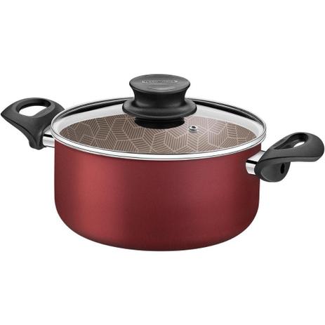 Caçarola Tramontina Antiaderente Paris 24cm Vermelho Menor preço em Caçarola Tramontina Antiaderente Paris 24cm Vermelho