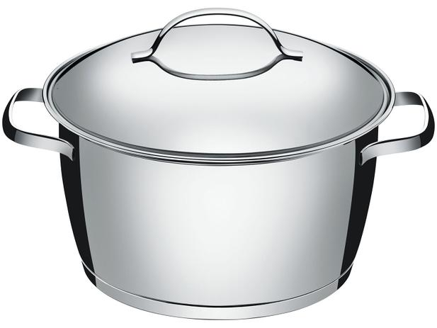 Caçarola Tramontina Inox 4,18L 22cm com Tampa - Allegra Funda Menor preço em Caçarola Tramontina Inox 4,18L 22cm com Tampa - Allegra Funda