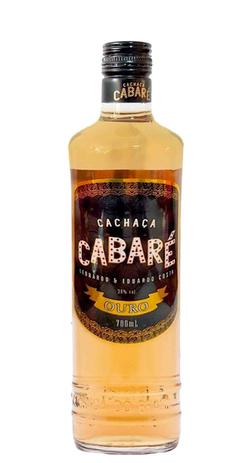 Cachaça Cabaré Ouro 700ml - Cabare Menor preço em Cachaça Cabaré Ouro 700ml - Cabare